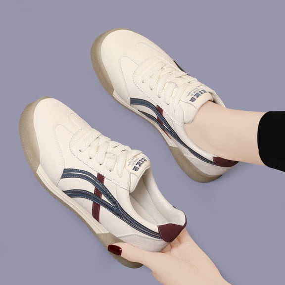 Women's Forrest Gump Shoes Low-top Breathable Mesh Casual Sneakers All-season Versatile Round-toe Shallow Mouth Flats