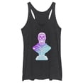 thumbnail image 1 of Women's Fortnite Skull Trooper All Hail Glow Racerback Tank Top Black Heather X Large, 1 of 4