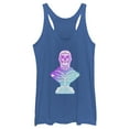 thumbnail image 1 of Women's Fortnite Skull Trooper All Hail Glow Racerback Tank Top Royal Blue Heather Large, 1 of 4