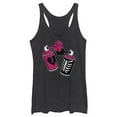 thumbnail image 1 of Women's Fortnite Spray Can Graffiti  Racerback Tank Top Black Heather Small, 1 of 4