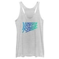 thumbnail image 1 of Women's Fortnite Victory Royale Gradient Logo Racerback Tank Top White Heather X Large, 1 of 4