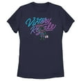 thumbnail image 1 of Women's Fortnite Victory Royale Raven Float On  Graphic Tee Navy Blue 2X Large, 1 of 4