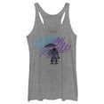 thumbnail image 1 of Women's Fortnite Victory Royale Raven Float On Racerback Tank Top Gray Heather Large, 1 of 4