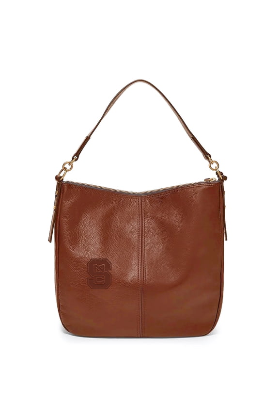 Women's Fossil  Brown NC State Wolfpack Jolie Hobo Bag