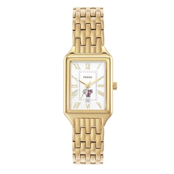 Women's Fossil Fordham Rams Raquel Stainless Steel Watch