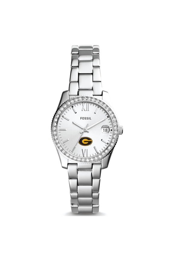 Women's Fossil Grambling Tigers Scarlette Mini Three-Hand Date Watch
