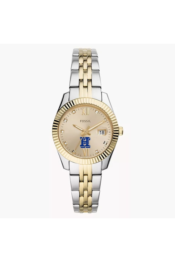 Women's Fossil Hamilton Continentals Scarlette Two-Tone Stainless Steel Watch