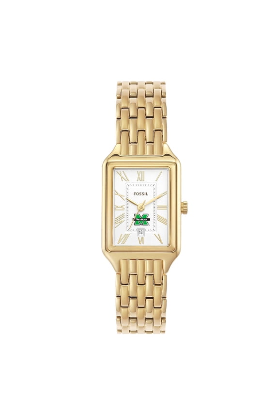 Women's Fossil Marshall Thundering Herd Raquel Stainless Steel Watch