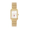 thumbnail image 1 of Women's Fossil NC State Wolfpack Raquel Gold-Tone Stainless Steel Watch, 1 of 1