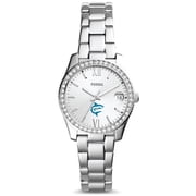 Womens Fossil Silver Hawaii Pacific Sharks Scarlette Mini Three-Hand Date Watch