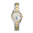 thumbnail image 1 of Women's Fossil Silver Los Angeles Dodgers Fossil Scarlette Two-Tone Stainless Steel Watch, 1 of 1