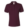 thumbnail image 1 of Women's Four Pearl Buttons Collar Sport Polo Shirt, 1 of 5
