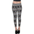 thumbnail image 1 of Women's Four Points Design Full Length Stretchy Leggings, 1 of 5