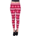 thumbnail image 1 of Women's Four Points Design Full Length Stretchy Leggings, 1 of 5