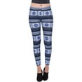 thumbnail image 1 of Women's Four Points Design Full Length Stretchy Leggings, 1 of 5