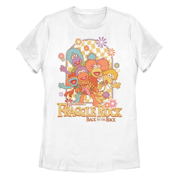 Women's Fraggle Rock Retro Creatures  Graphic T-Shirt
