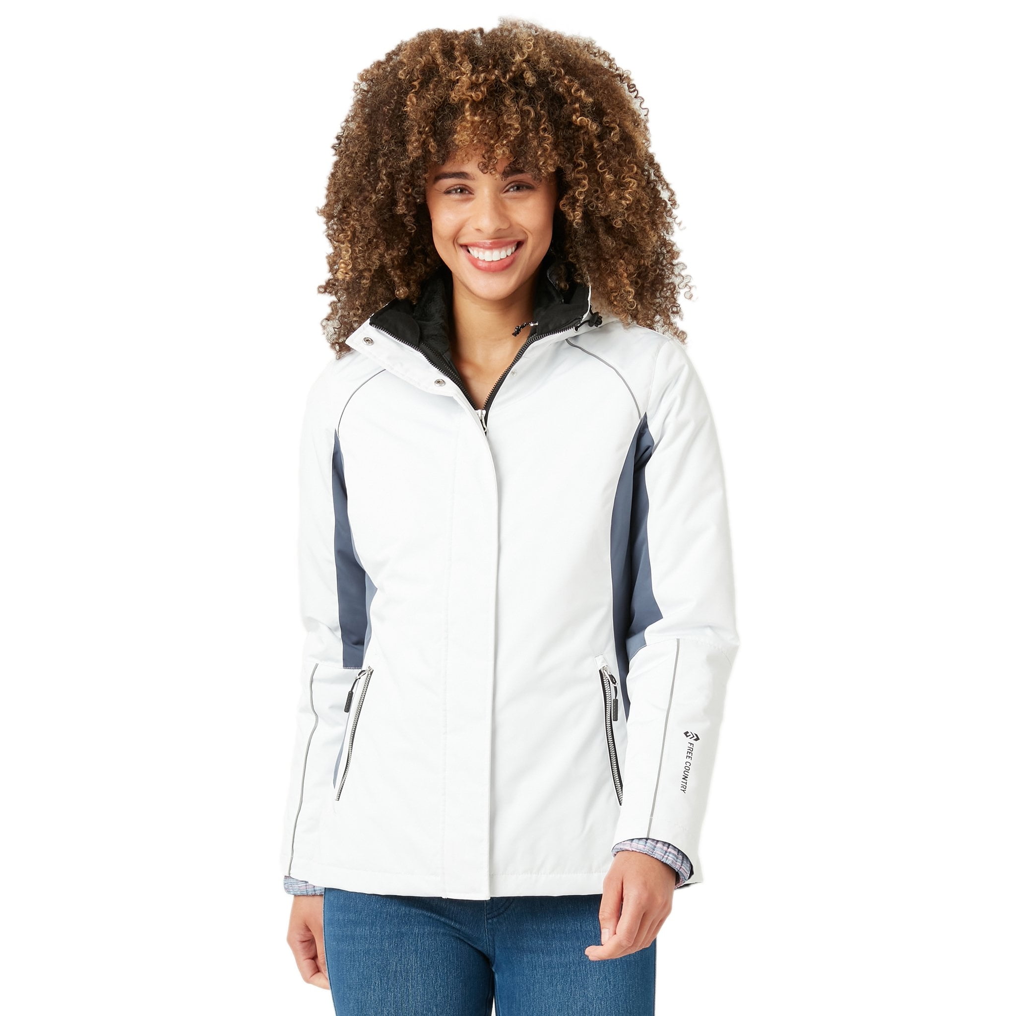 Free country top white jacket