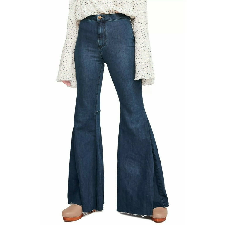 Women's Free People Just Float On Flare Leg Jeans Size 31 MSRP $78