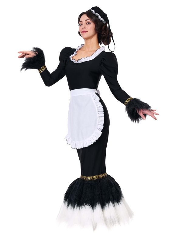Women's French Feather Duster Costume