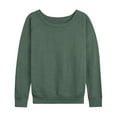 thumbnail image 1 of Women's French Terry Long Sleeve Shirt, Relaxed Fit - Classic And Plus Sizes, 1 of 5