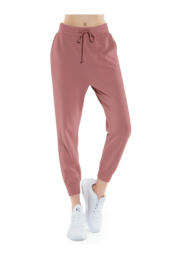 Women's French Terry Lightweight Sweatpants with Pockets