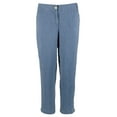 thumbnail image 1 of Women's Fresco Stripe Indigo Crop Pants Medium, 1 of 4
