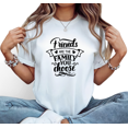 thumbnail image 1 of Women's "Friends Are The Family You Choose" Graphic Breathable T Shirt Casual Short Sleeve Round Neck Top White S-5XL, 1 of 5