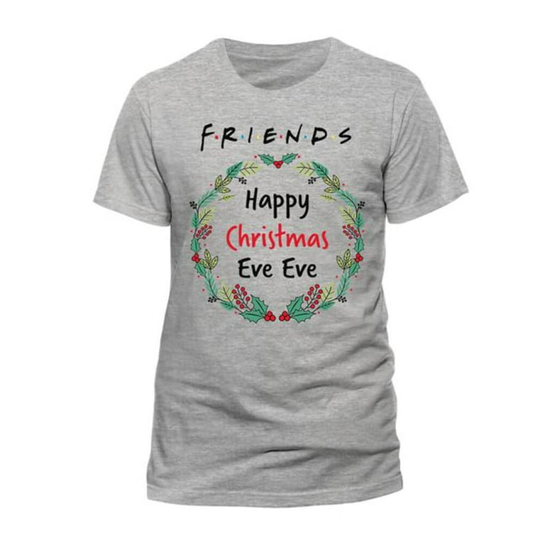 Friends TV Show Xmas Eve Unisex T-Shirt Adult Friends TV Show Xmas Eve Unisex T-Shirt Adult
