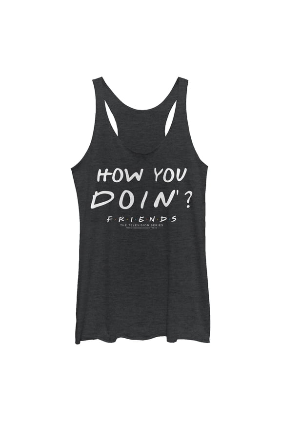 Women's Friends Joey How You Doin' Racerback Tank Top