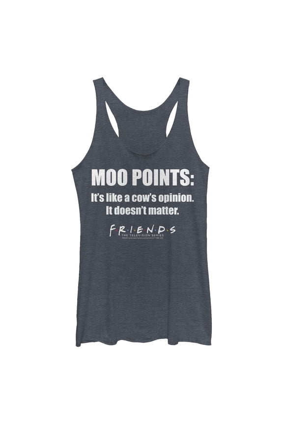 Women's Friends Joey's Moo Points Racerback Tank Top