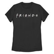 Womens Friends Vintage Classic Logo Graphic T-Shirt