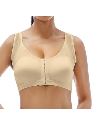 Sursell Posture Correction Front-Close Bra,Women's Full Coverage Front  Closure Support Bra