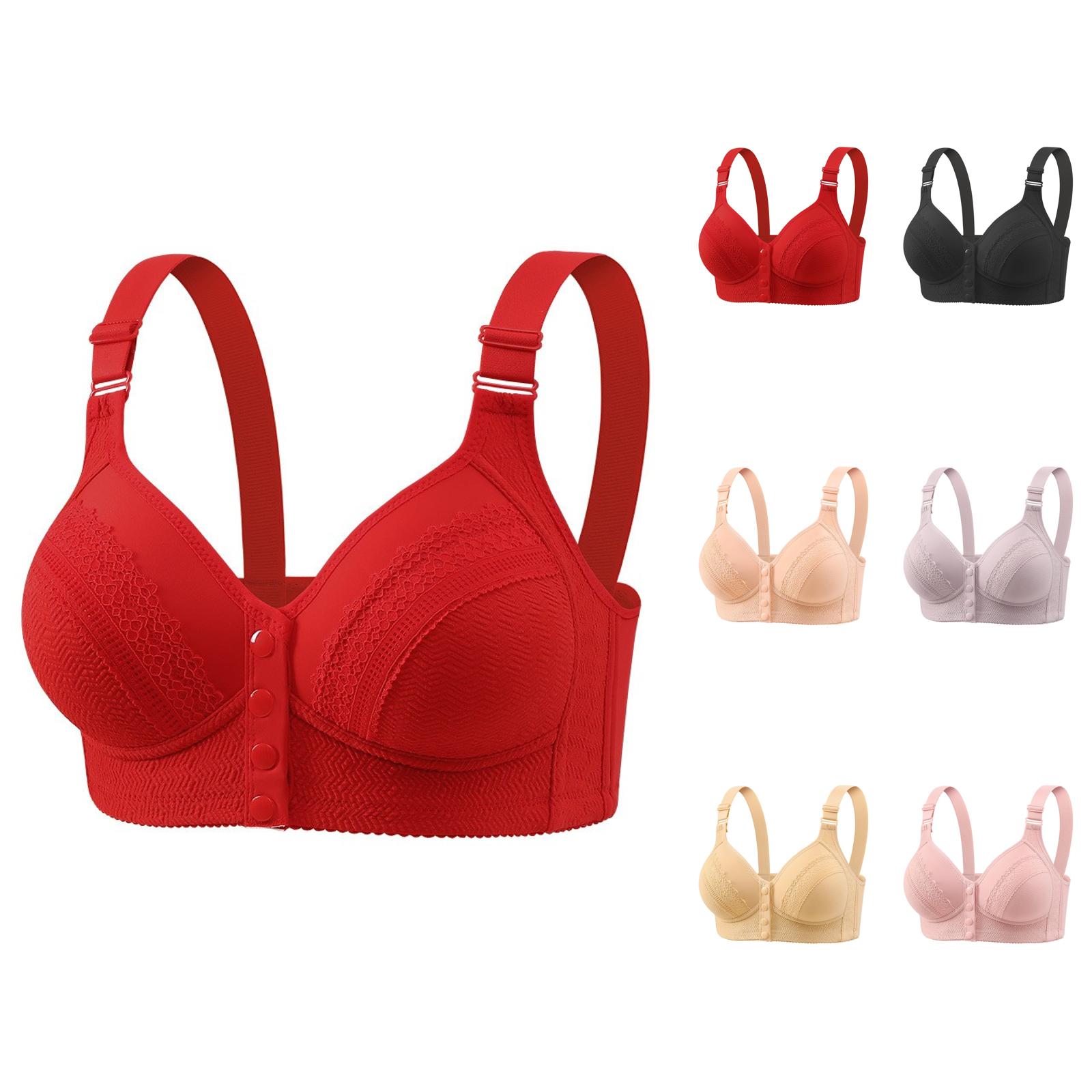 Women s Front Closure Wireless Bra Plus Size Thin Cup Side Support Women s Front Closure Wireless Bra Plus Size Thin Cup Side Support