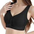 thumbnail image 1 of Women's Front Open Traceless Adjustable Fixed Cup Bra Vest Comfortable Support Seamless Machine Washable, 1 of 4