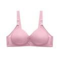 thumbnail image 1 of Women's Front Side Buckle Lace Bra - Wireless, Adjustable, Yoga/Sleep Wear, 1 of 3