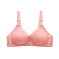 thumbnail image 1 of Women's Front Side Buckle Lace Bra - Wireless, Adjustable, Yoga/Sleep Wear, 1 of 3