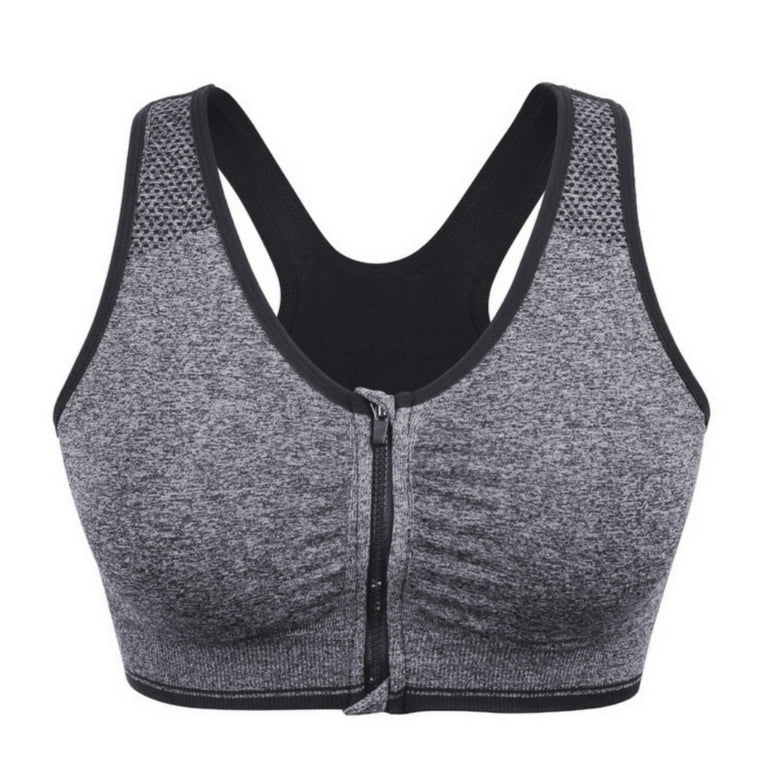 Women's Front Zipper Sports Underwear Women's Front Zipper Sports Underwear