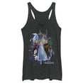 thumbnail image 1 of Women's Frozen 2 Character Shot Racerback Tank Top Black Heather X Small, 1 of 3
