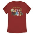 thumbnail image 1 of Women's Frozen Happy Harvest  Graphic Tee Red Small, 1 of 4