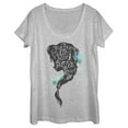 thumbnail image 1 of Women's Frozen Love Thaws Heart  Scoop Neck Athletic Heather Large, 1 of 3