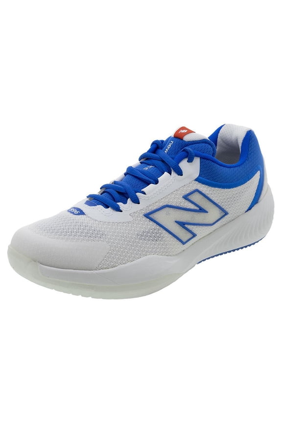 Women's FuelCell 996 V6 Tennis Shoe, White/Navy, 7.5 M