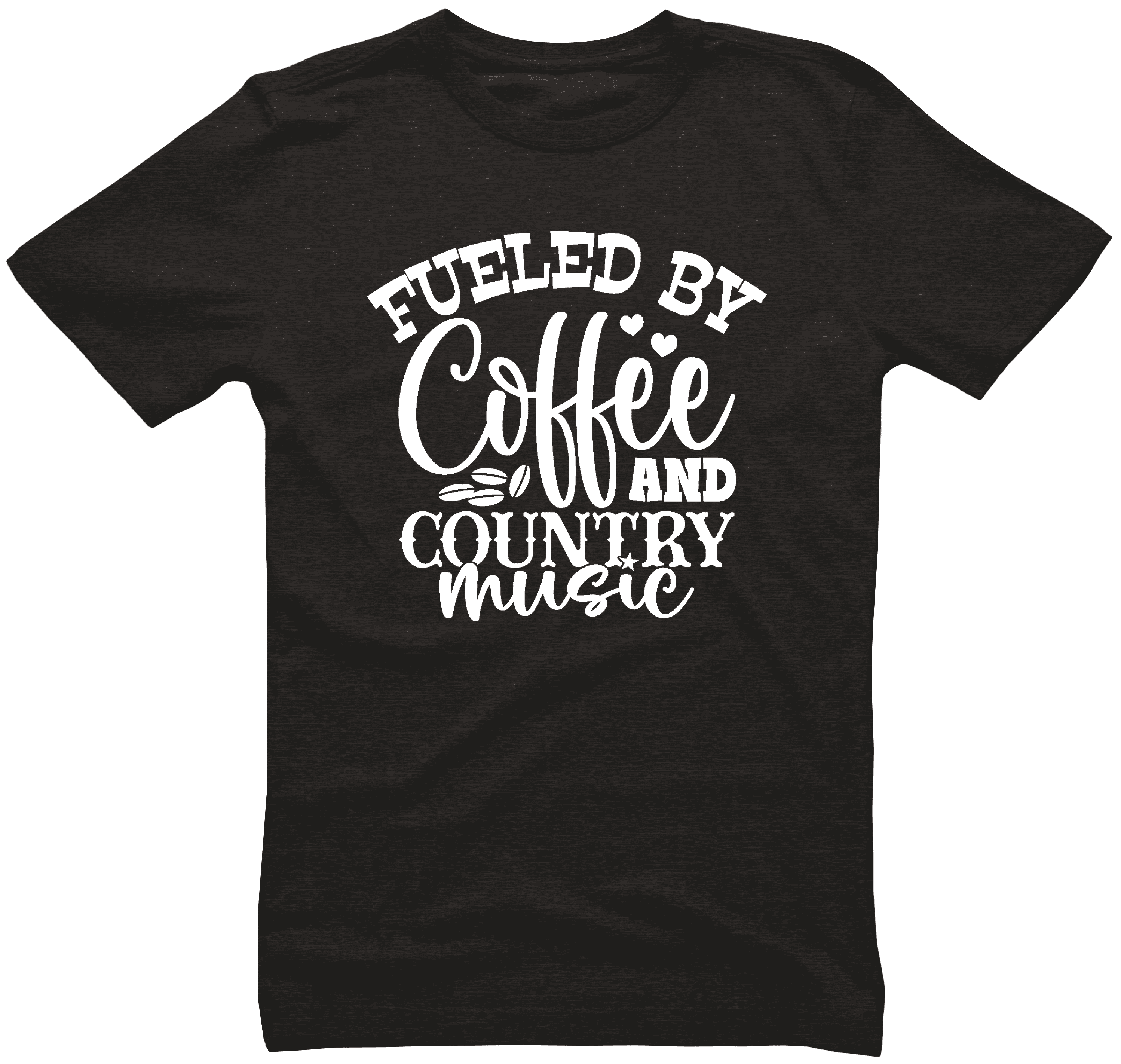 Women's Fueled By Coffee Country Music Country Southern Shirt Southern
