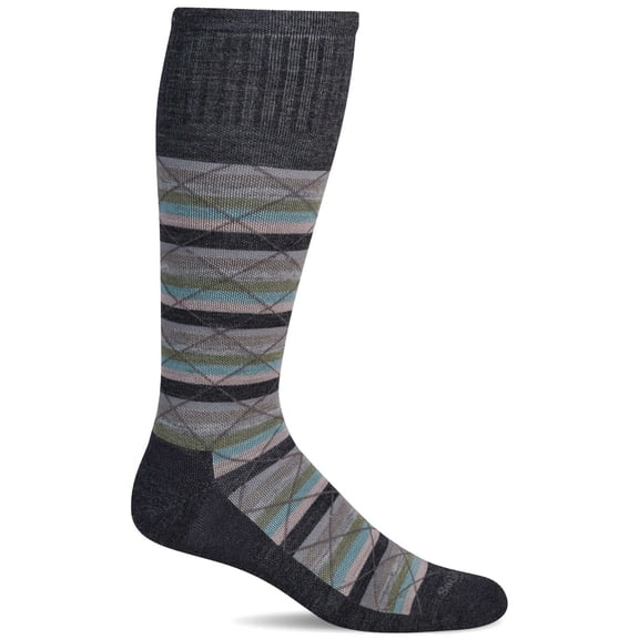 Women's Full Array | Moderate Graduated Compression Socks | Wide Calf Fit