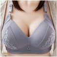 thumbnail image 1 of Women's Full Coverage Bra Underwire Push Up Seamless Comfort Revolution Bras Gorgeous Lift Front Close Bralettes, 1 of 9