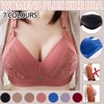 thumbnail image 1 of Women's Full Coverage Bra Underwire Push Up Seamless Comfort Revolution Bras Gorgeous Lift Front Close Bralettes, 1 of 9