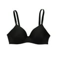 thumbnail image 1 of Women's Full Coverage Bras, Plus Size Push Up Bras for Women Back Fat Smoothing Bra Comfort Lightly Underwire T-Shirt Bra 36C-46C, 1 of 3