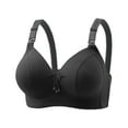thumbnail image 1 of Women's Full Coverage Bras, Women's Push Up T-Shirt Bra Underwire Padded Bras Plunge Full Support Bras Plus Size S-2XL, 1 of 4