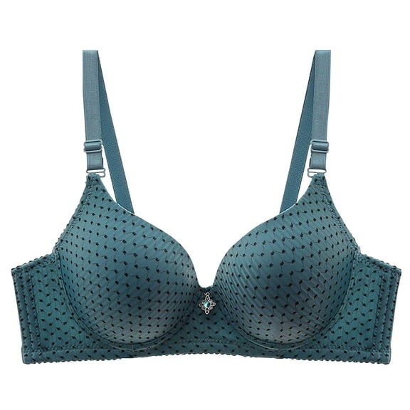 Women's Full Coverage Bras, Womens Deep V Bras Comfortable Bras Support Push Up Bralettes Low Cut no Underwire Bras Plunge Seamless Tshirts Bras Plus Size 36-46