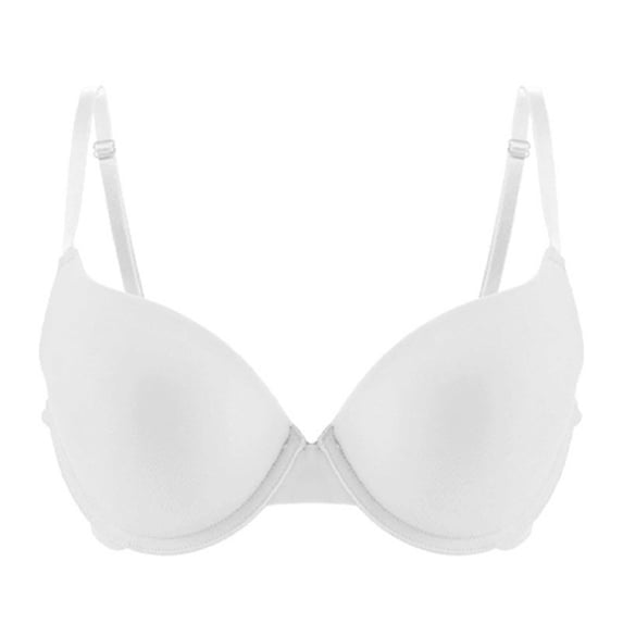 Women's Full Coverage Underwire Bra with Adjustable Straps for Support and Comfort