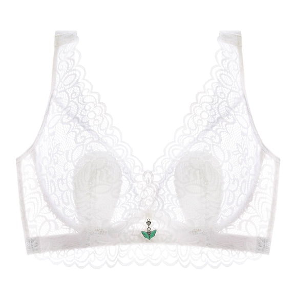 Women's Full Cup Push Up Bra Comfortable Lightweight Lingerie Sexy Lace Underwear Supportive Plus Size T-Shirt Bra